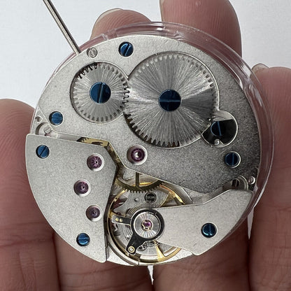 Seagull ST3621 mechanical watch movement with ETA 6498 design, second hand at 6 position, for replacements.