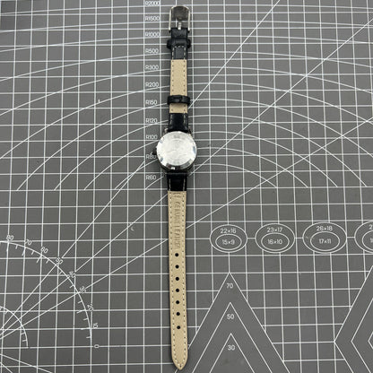 Tianjin Seagull 27mm ladies watch with manual mechanical movement, gold nail markers, elegant design.