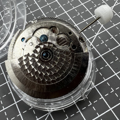 Multifunktionale Shanghai Automatik-Uhr mit mechanischem Werk, kleine Sekunde bei 9 Uhr, elegantes Design