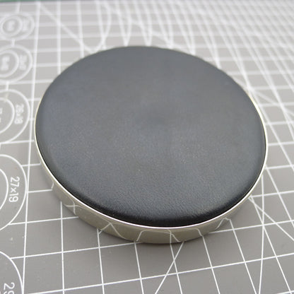 Horotec MSA09.304 watch case cushion with chrome ring, 75mm diameter, 13mm height for secure watch support.