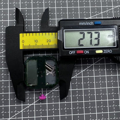 Miyota T250 quartz watch movement with three hands, Japanese precision for watch accessories.