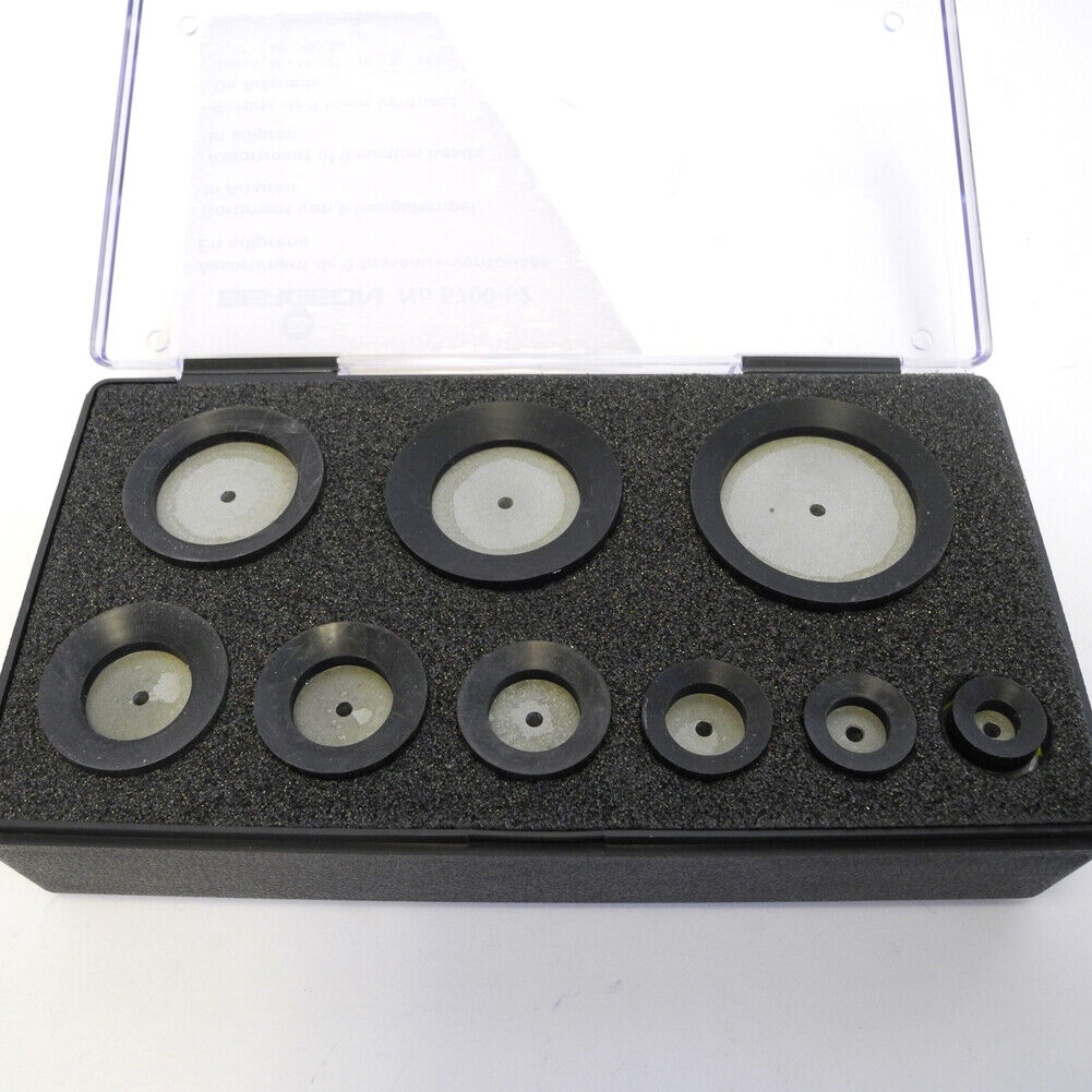 Swiss Bergeon 5700-52 soft upper dies with round heads, precision adiprene watchmaking tool for delicate repairs.