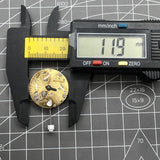 ISA 9232 Golden Date at 3 Quartz Movement 3 Hands