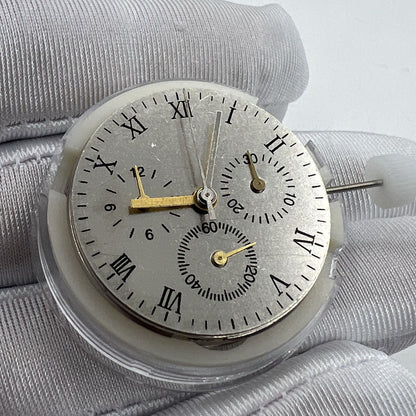 1. Close-up of Brand New China Made 7753 mechanical movement clone for Daytona watches.  