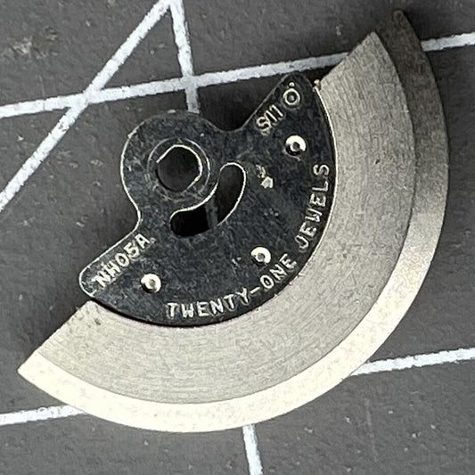 Rotor oscillant, compatible avec le mouvement NH05 NH06 #11, pièce de rechange #2