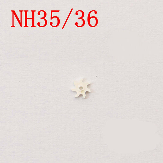 Replacement watch part week corrector for NH35 NH36 movements, precise fit, enhances timekeeping accuracy.
