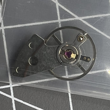 Complete balance wheel with splint for Mingzhu 2813 8205 watch movement, precision repair part.