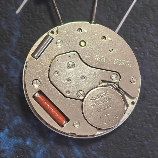 Swiss Ronda 6203.B 6203B Quartz Movement Double Stems White Disk