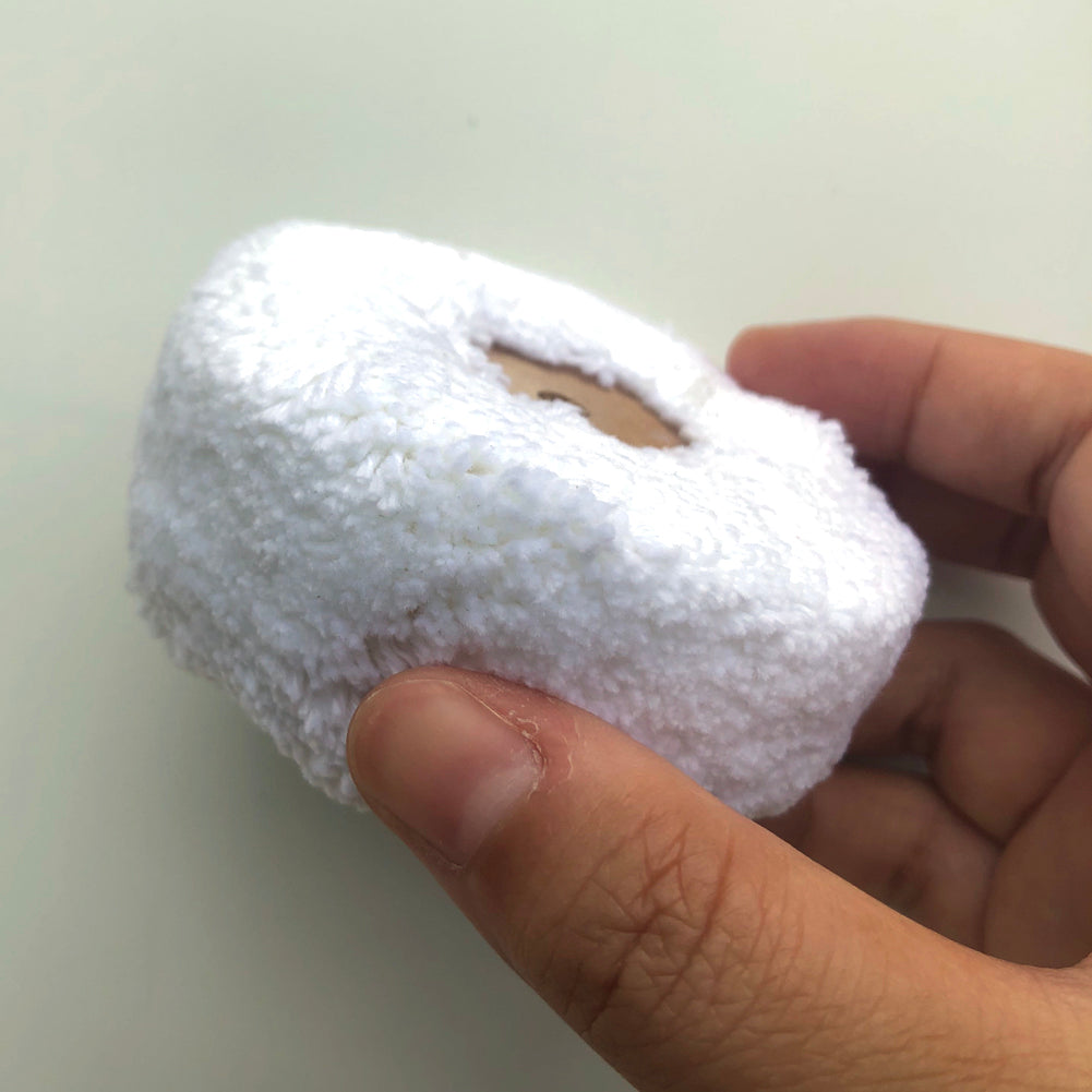 Bergeon 1177 cotton polishing wheels �80mm, ideal for watch accessory cleaning and polishing tasks.