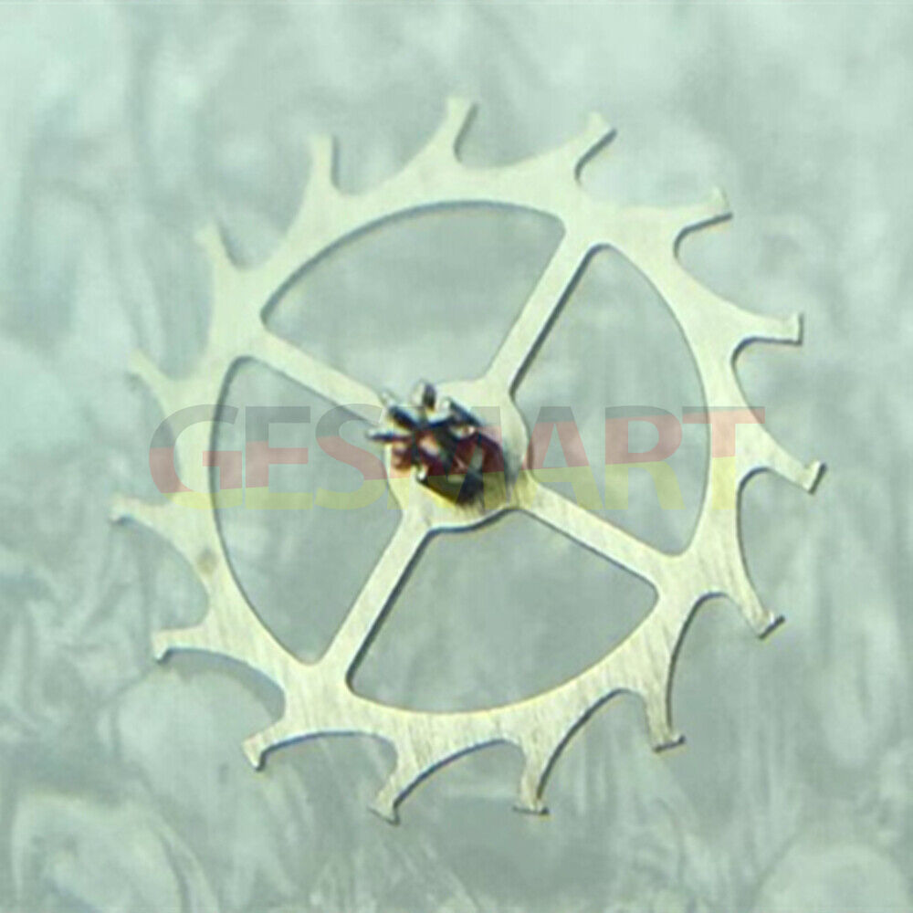 Escape wheel for Miyota 6601 6T51 watch movement, precise replacement part enhancing timekeeping accuracy.
