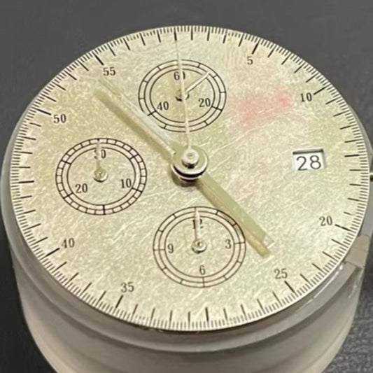 China Made Dandong SL4609D Mechanical Movement 7750 Movement Small Second At 12