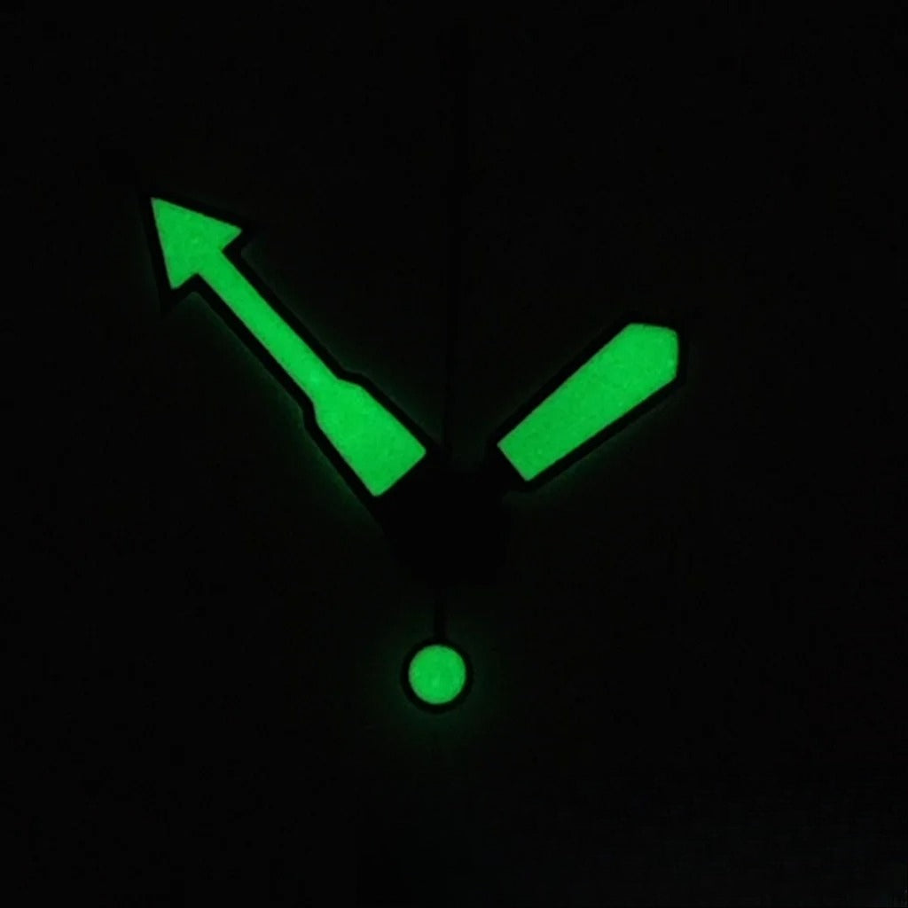 Turtle Abalone Captain Hands Watch Hands Green Luminous for NH34 NH35 NH36 NH38