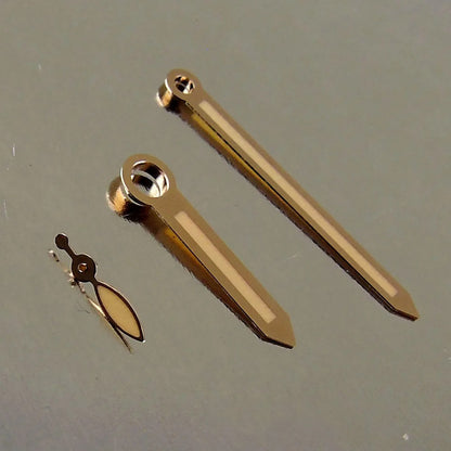 Rose Gold Vintage Watch Hands for ETA 6497/6498, ST3600 Movement ? Precision Replacement Parts by California Vintage