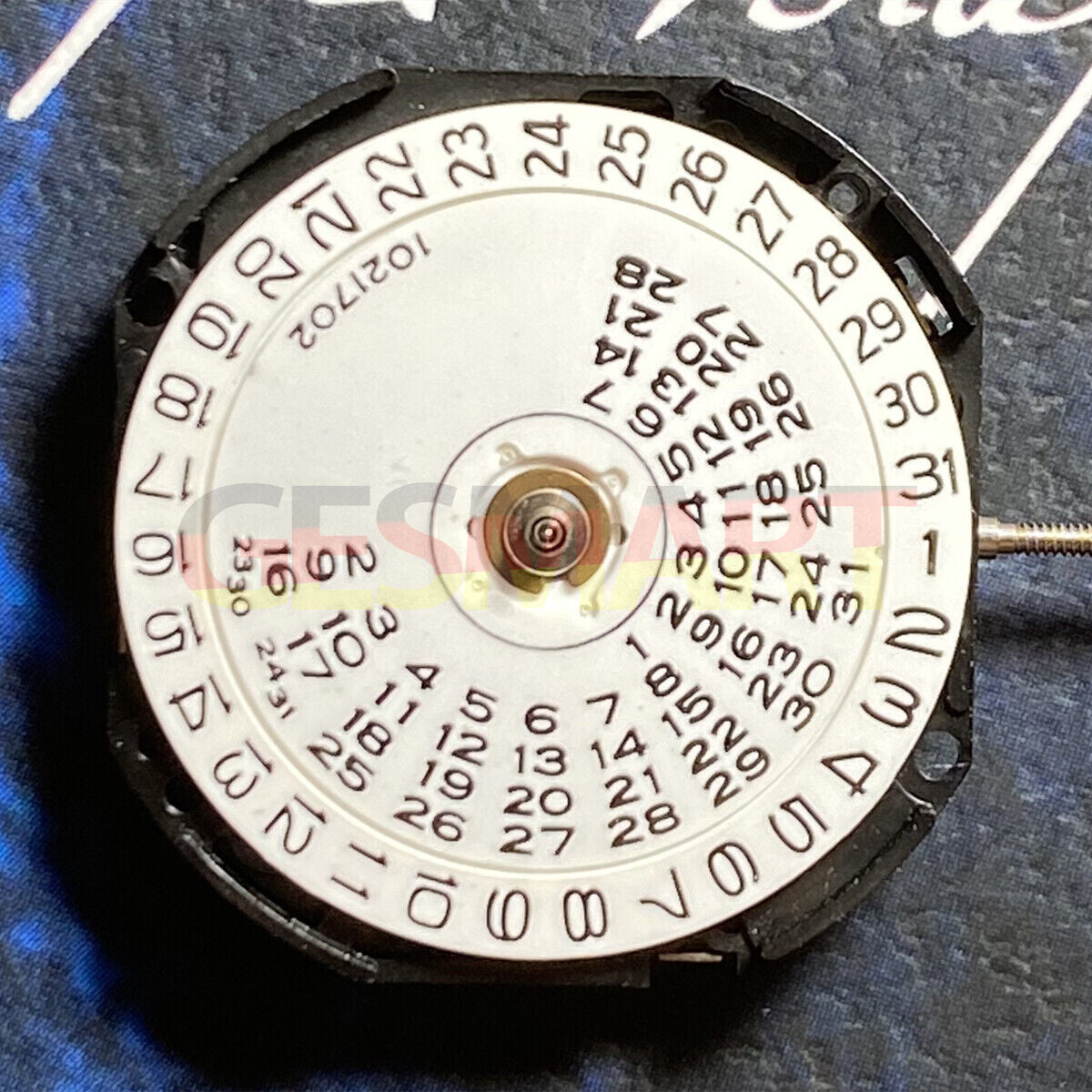 VP39A-3D quartz movement by Japan Made for precise watch repair and replacement parts.