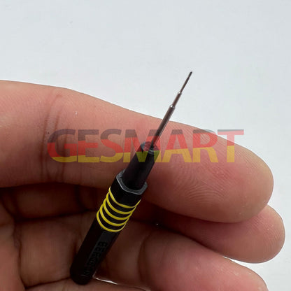 Bergeon 7013-R red metal dip oiler for precise watch component lubrication and maintenance.