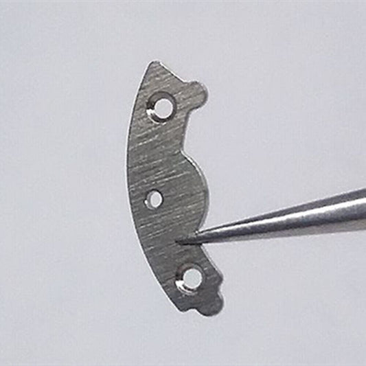 Omega 2627 watch movement power display wheel bridge splint, precise replacement part for repairs.