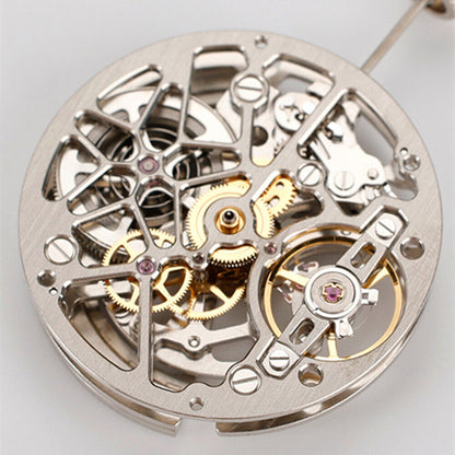 China Made HZ1A02A Silber/Golden/Schwarz Hohl Automatische Mechanische Bewegung