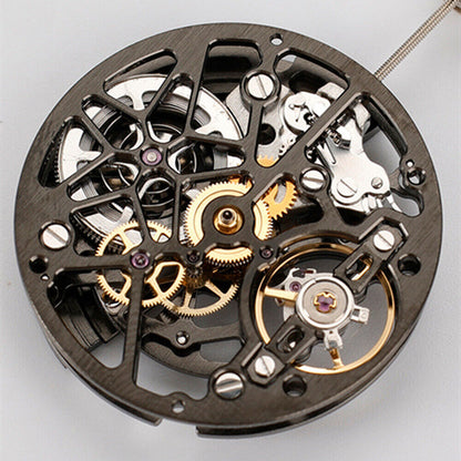 China Made HZ1A02A Silber/Golden/Schwarz Hohl Automatische Mechanische Bewegung