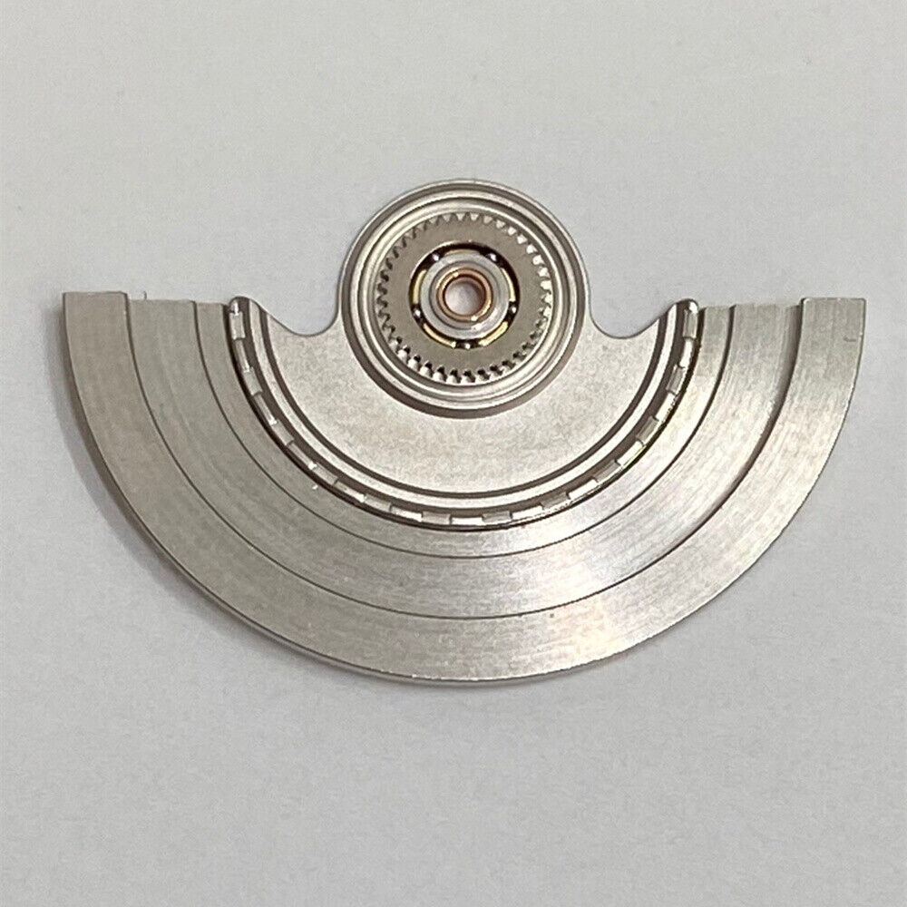 Rotor oscillating weight for ETA2824 watch movement, precision spare part by RotorTech, ideal for repairs.