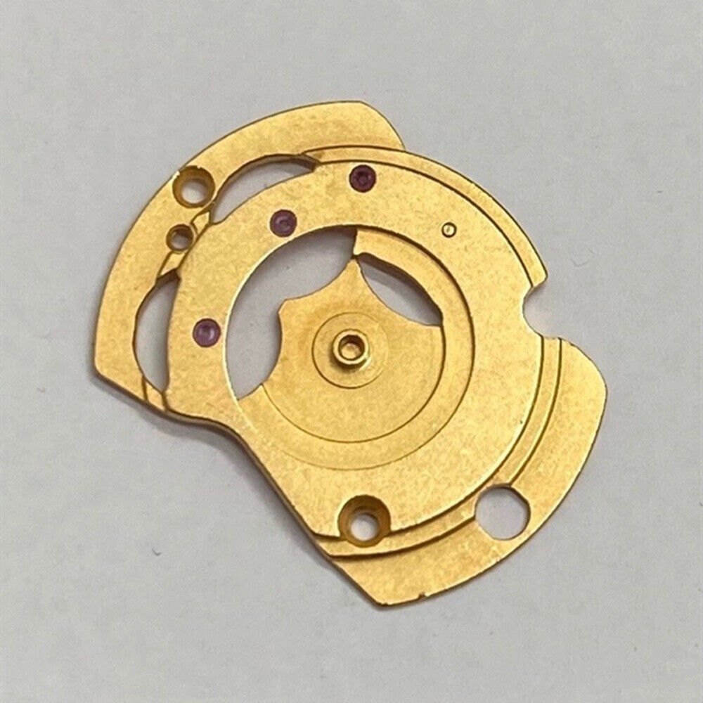 Golden automatic wheel bridge compatible with ETA2824 2834 2836 watch movements.