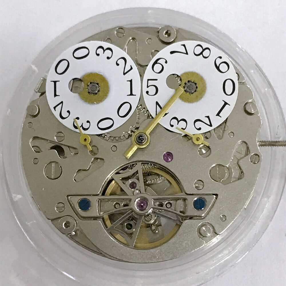 Tianjin Seagull ST2525 automatic watch with big date at 12 o'clock, mechanical movement detailed dial.