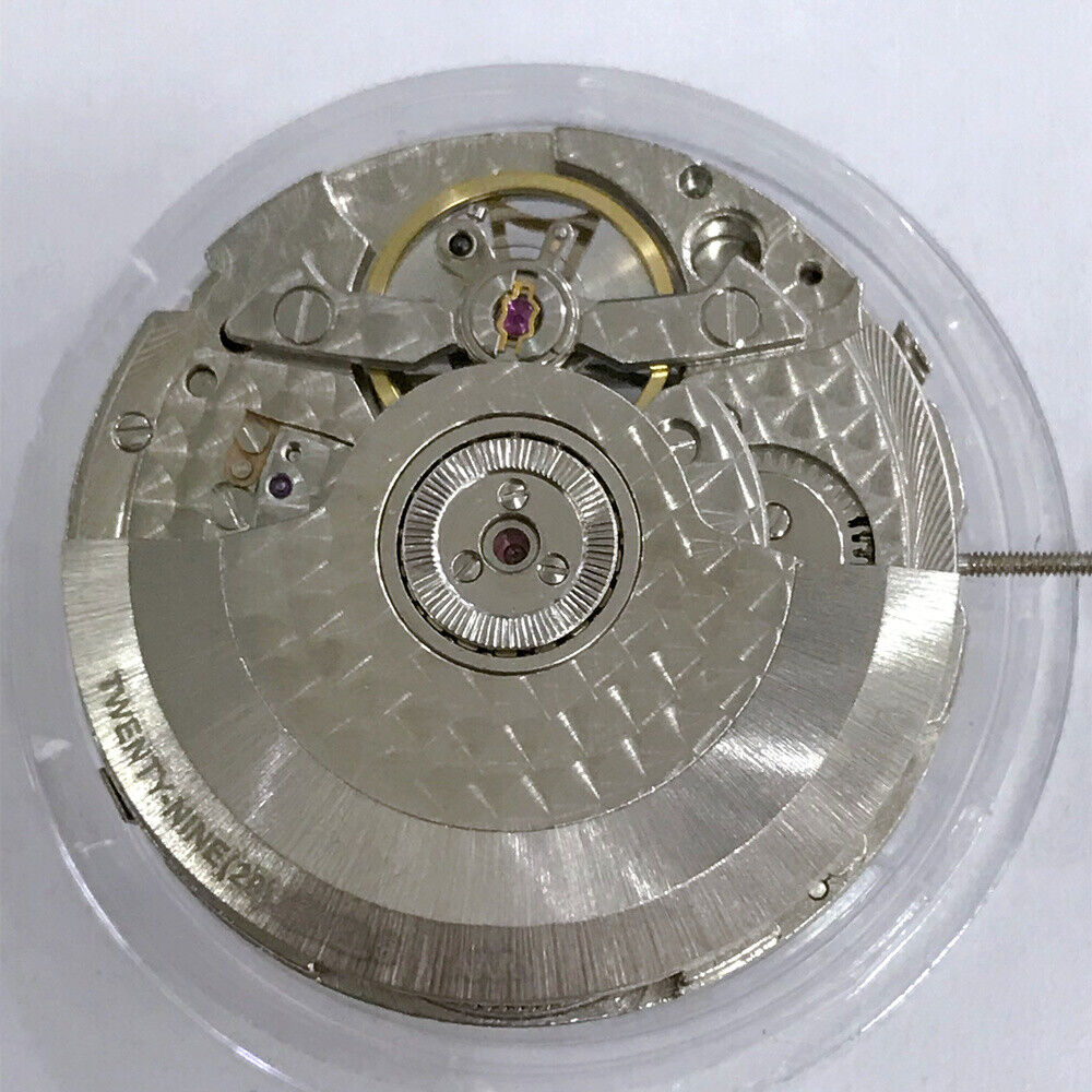 Tianjin Seagull ST2525 automatic watch with big date at 12 o'clock, mechanical movement detailed dial.