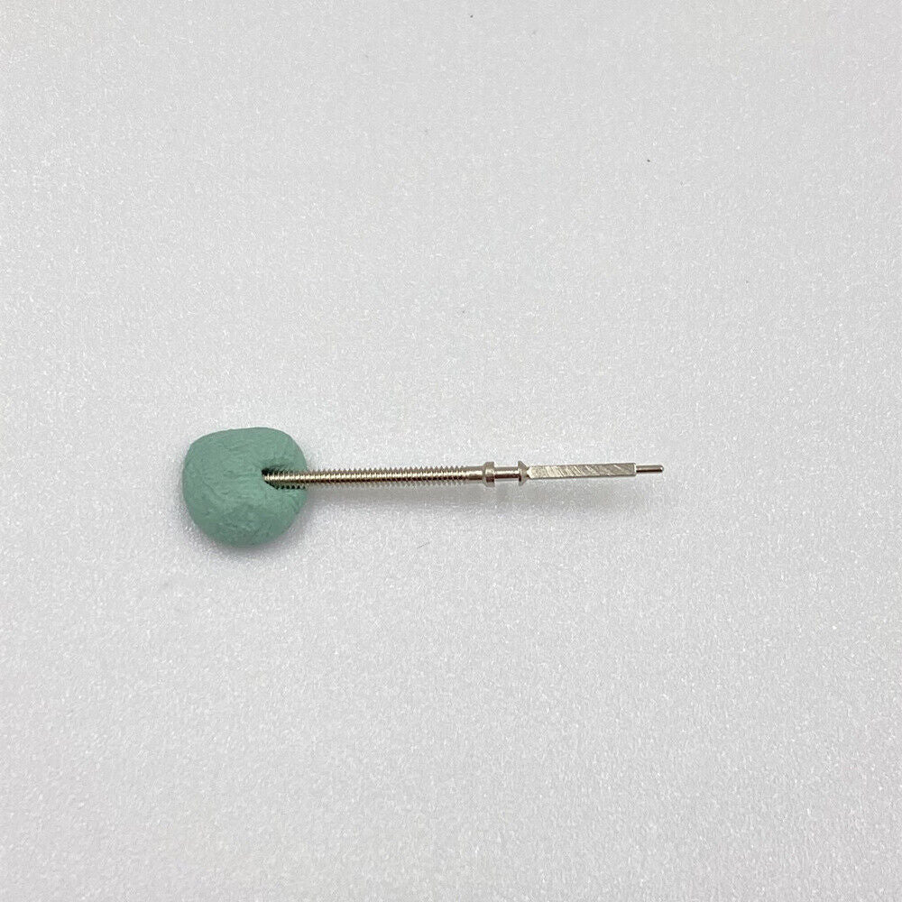 Set of 2 winding stems for Hongzhou 7500 movement watches, compatible with China-made models.