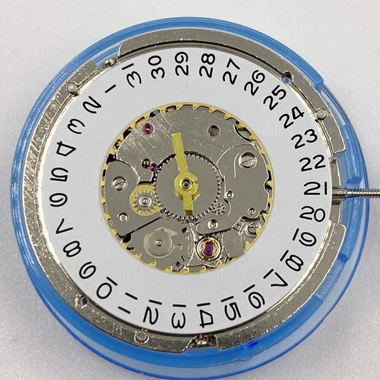 תנועת מכנית אוטומטית לגבר Seagull ST6 עם 3 מחוגים ולוח שנה יחיד