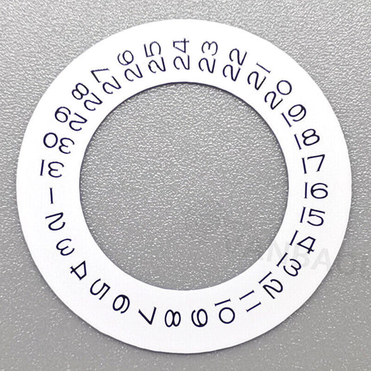 Roue de disque de date épaisse pour Tianjin Seagull 2824 2836 2813 8215