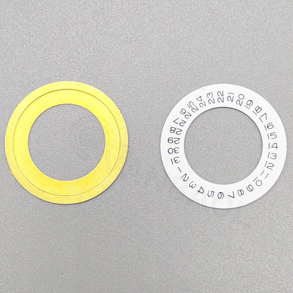 Thicken Date Disk Wheel for Tianjin Seagull 2824, durable watch movement accessory enhancing date display accuracy