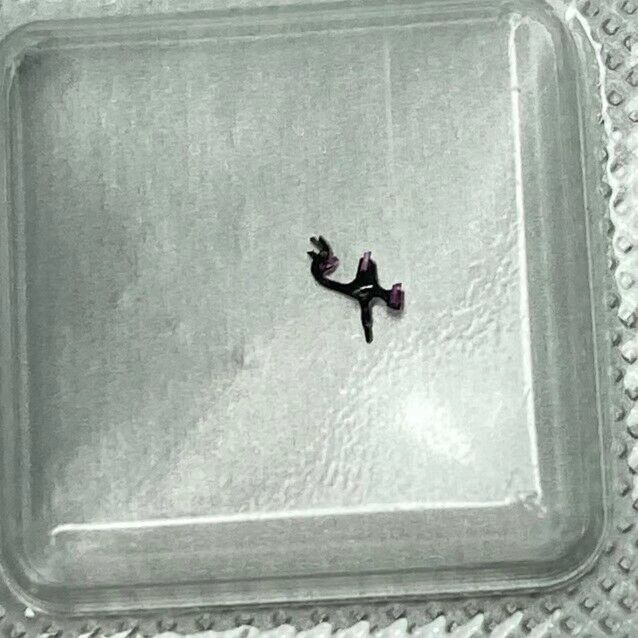 Swiss Made pallet fork for Omega 9900A 2500D movement, precise watch repair part.
