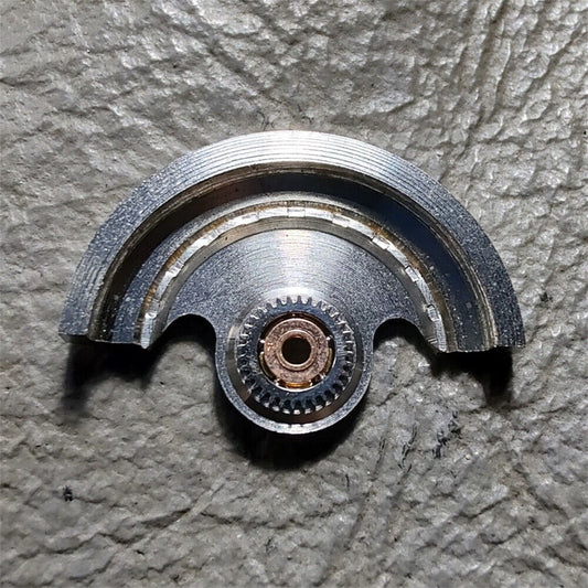 Rotor oscillating weight with ball bearing for ETA 2671 movement, reliable winding part by Generic.