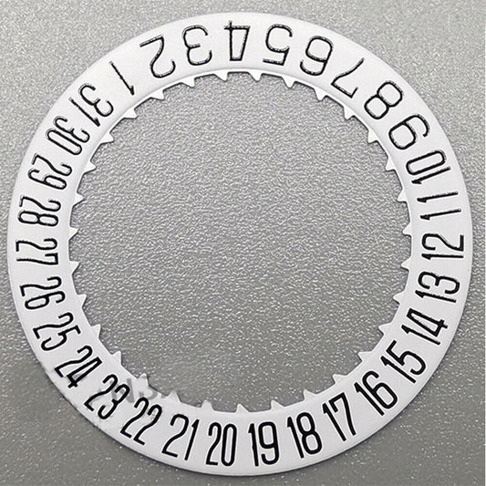 Japan Made White Date Disk Wheel Date Wheel for Miyota 9015 Date At 3/6