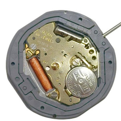 Miyota 1M02 Japan Quartz Movement 3 Hands Date@3 Day Date English&Chinese Dial