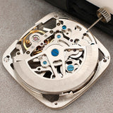 China Made M2771B Hollow Square Bare Balance Wheel Automatic Mechanical Movement