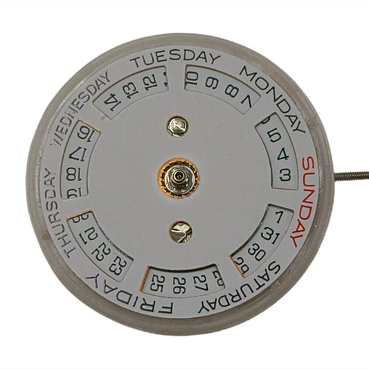 Movimento Mecânico Automático China Made 2813 8205 Calendário Ascendente e Descendente Data às 3