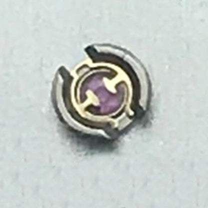 Balance wheel absorber plate cap jewel for ETA2000-1 CAL.595.2/592.2 watch movement, precision fit.