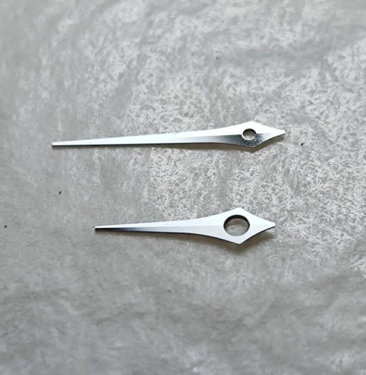 7 x 10 mm silber/goldene Uhrzeiger in Pfeilform für das Epson TMI VJ34-Uhrwerk