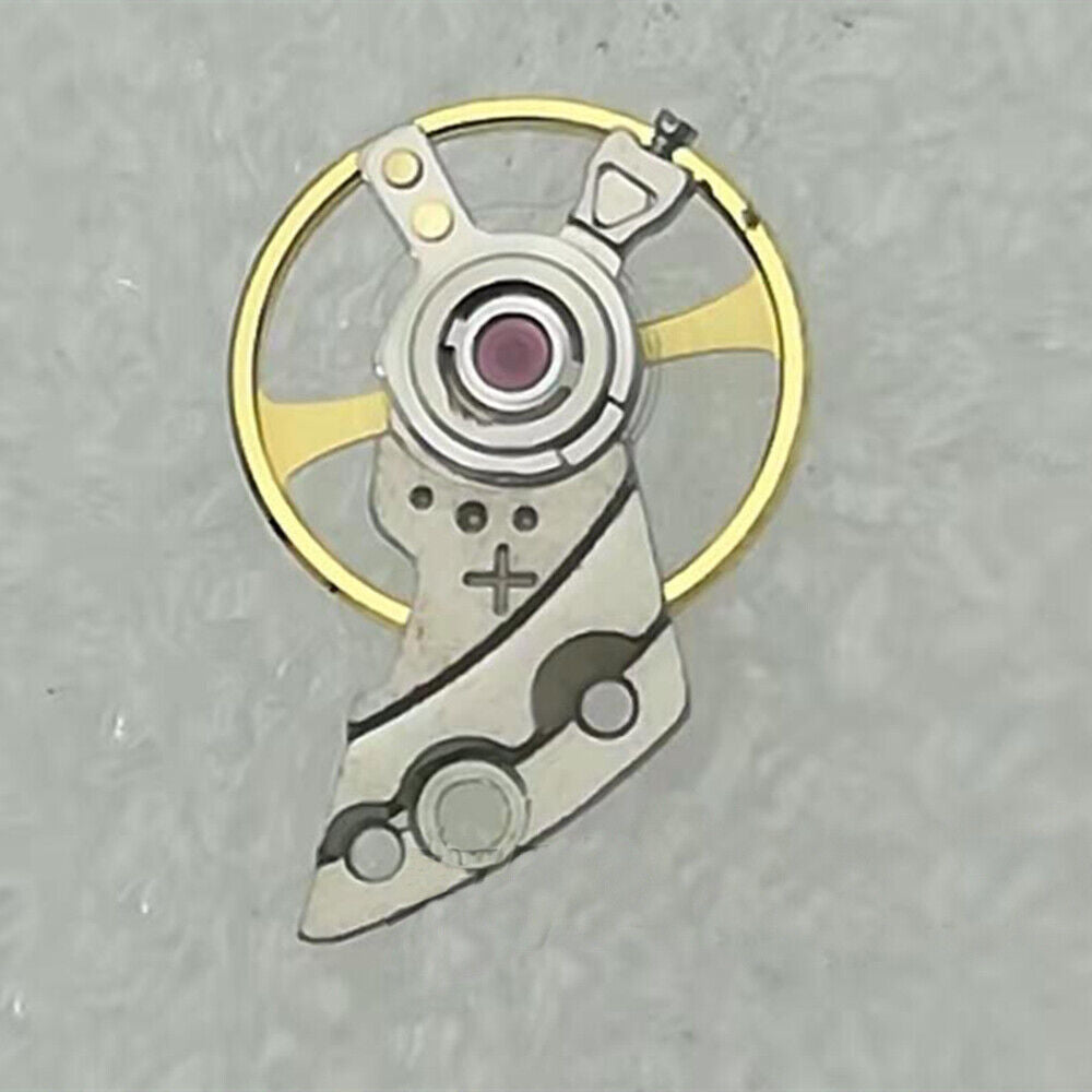 Japan Made Miyota 6T51 silver balance wheel with splint, precision watch accessory for accurate timekeeping