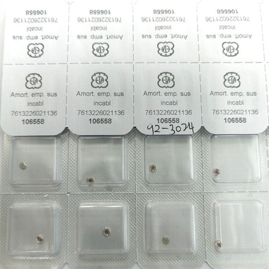 Swiss Made Plate Cap Jewel for ETA 2892A2 watch movement, precision part Calibre 3024