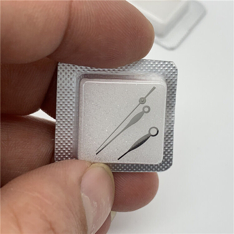 Aiguilles de montre homme 3 aiguilles argent rose doré pour mouvement ETA 2824 2836