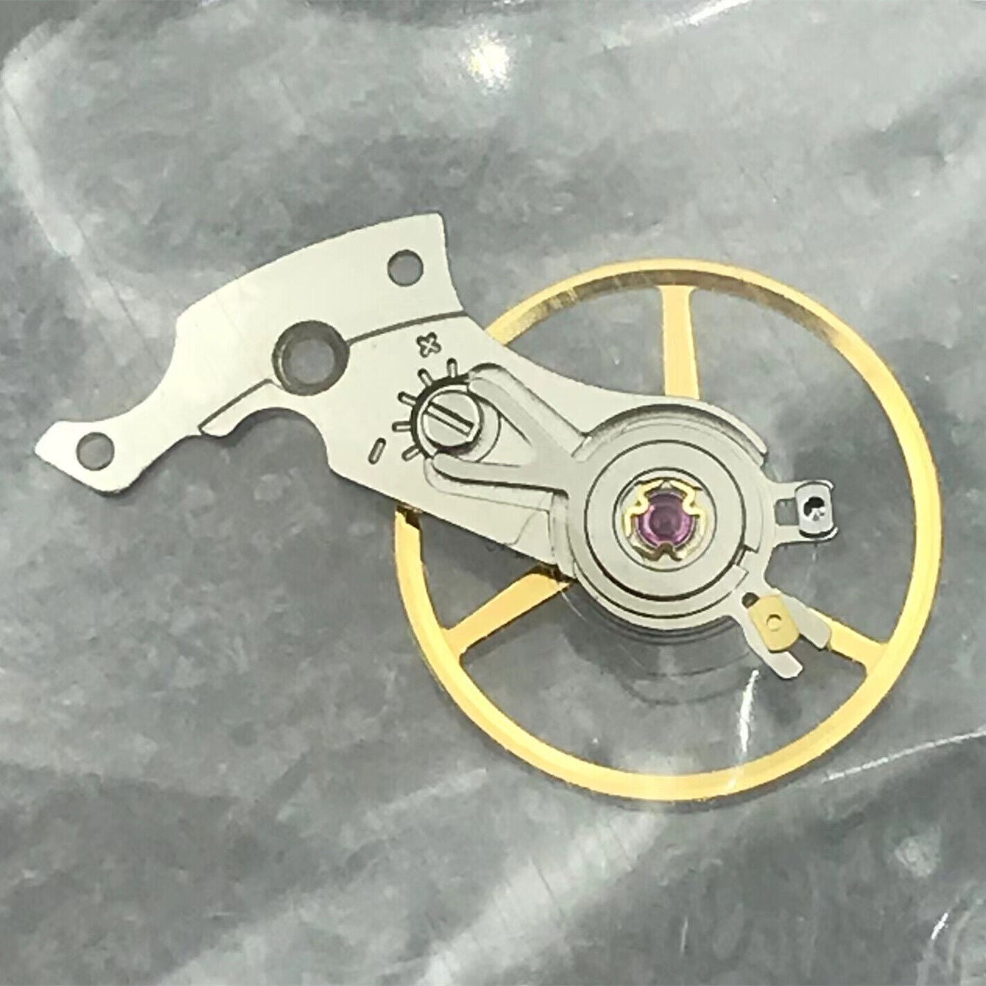 Swiss Complete Balance Wheel with Splint for SW200-1 movement by Swiss Complete, precision watch accessory.