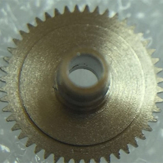 Hour wheel watch part compatible with Miyota NH35 NH36 movement, precision gear for timekeeping.