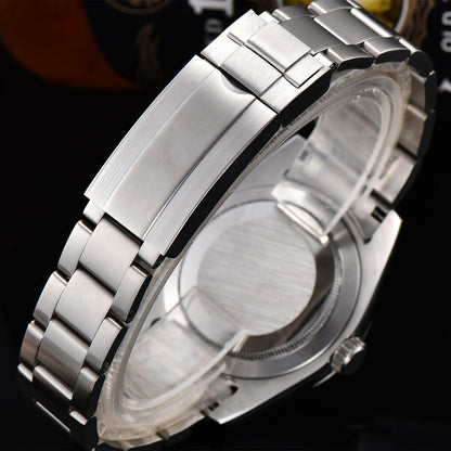 Montre-bracelet mécanique de plongée étanche pour homme, 316L, 40 mm, verre saphir, 3/6/9