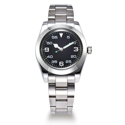 Montre-bracelet mécanique de plongée étanche pour homme, 316L, 40 mm, verre saphir, 3/6/9