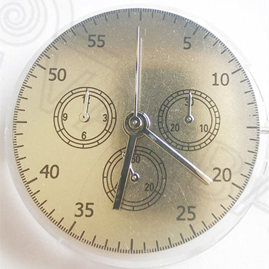 China Made 7750 Mechanisches Uhrwerk Kleine Sekunde@3@6@9 Ohne Kalender