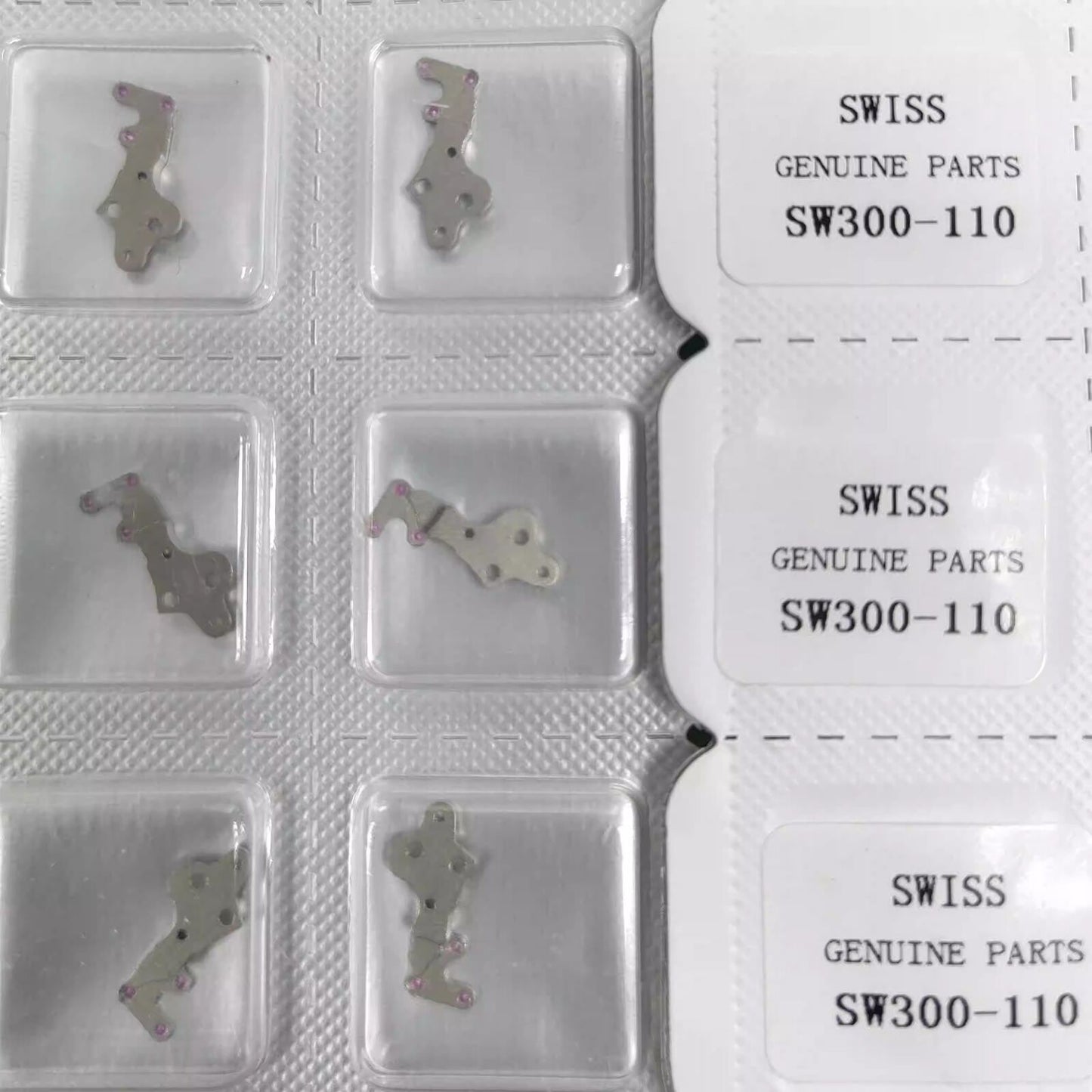 Train Wheel Bridge splint for Swiss SW300 movement, precision watch accessory for SW300-110 models.