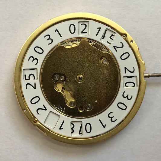 Ronda 6003B 6003.B Quarzuhrwerk, Schweizer Uhrwerk, golden, 4 Steine