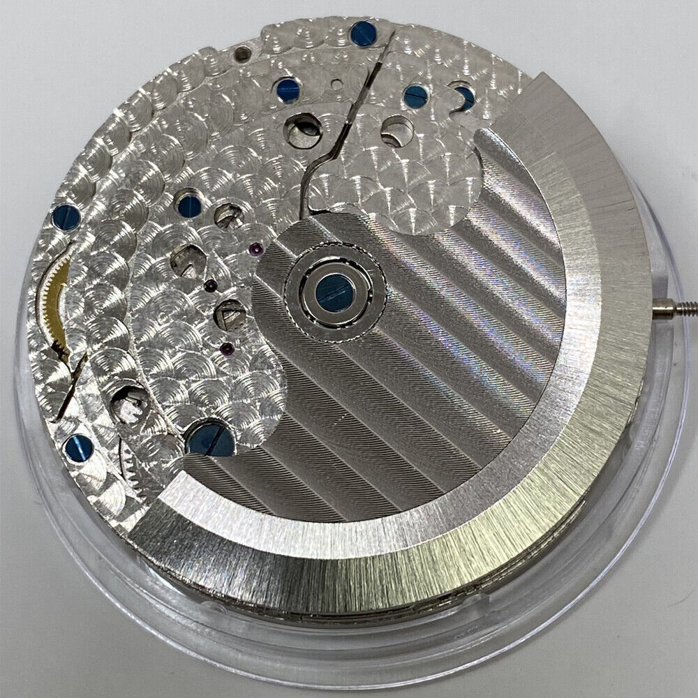 SHANGHAI watch with automatic mechanical movement and double bare balance wheel at 6 o?clock, China made.