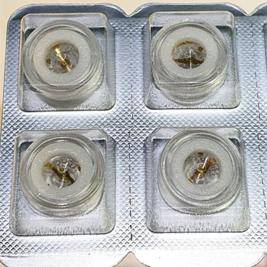 Golden balance wheel by Japan Made, compatible with Miyota NH38 NH39 watch movements for precise timekeeping.